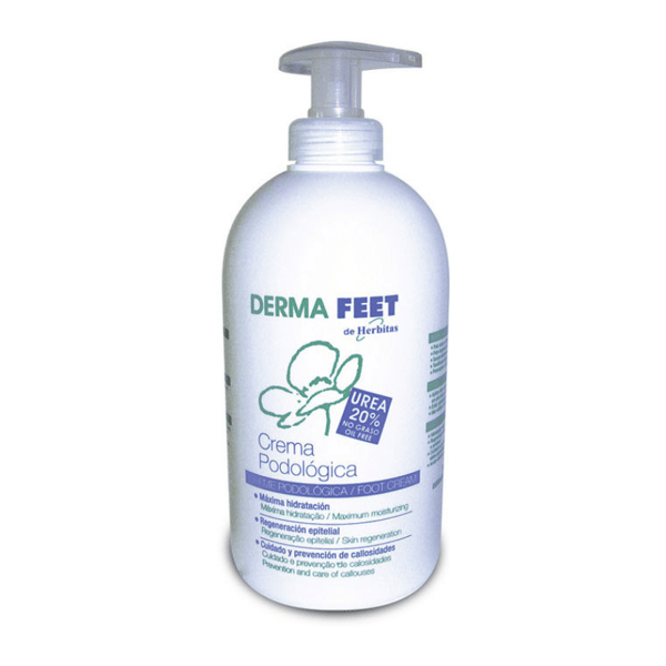 Crème podologique Dermafeet avec distributeur (480 millilitres)
